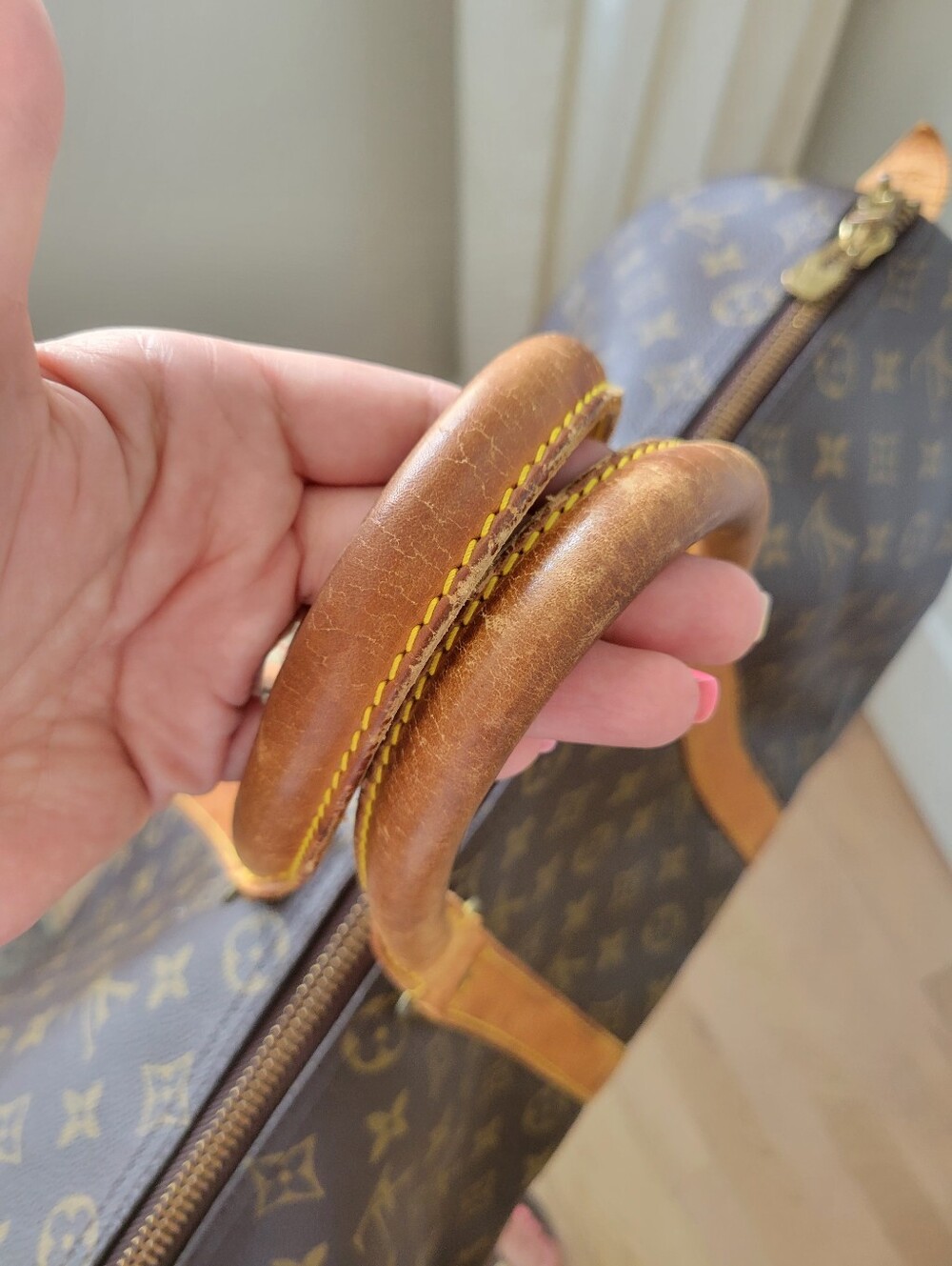 🍒 Louis Vuitton Monogram Speedy 45 - Picture 7 of 16